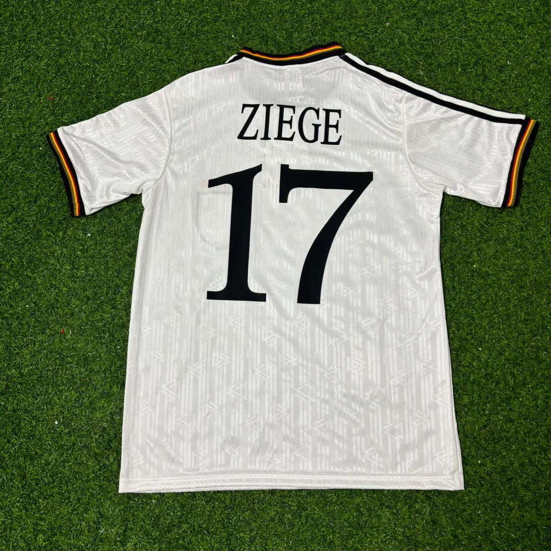 Christian Ziege Deutschland EM 1996 Finale Heim Retro Fußballtrikot Set Jersey
