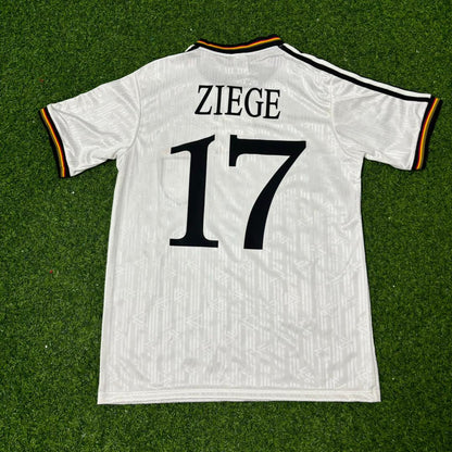 Christian Ziege Deutschland EM 1996 Finale Heim Retro Fußballtrikot Set Jersey