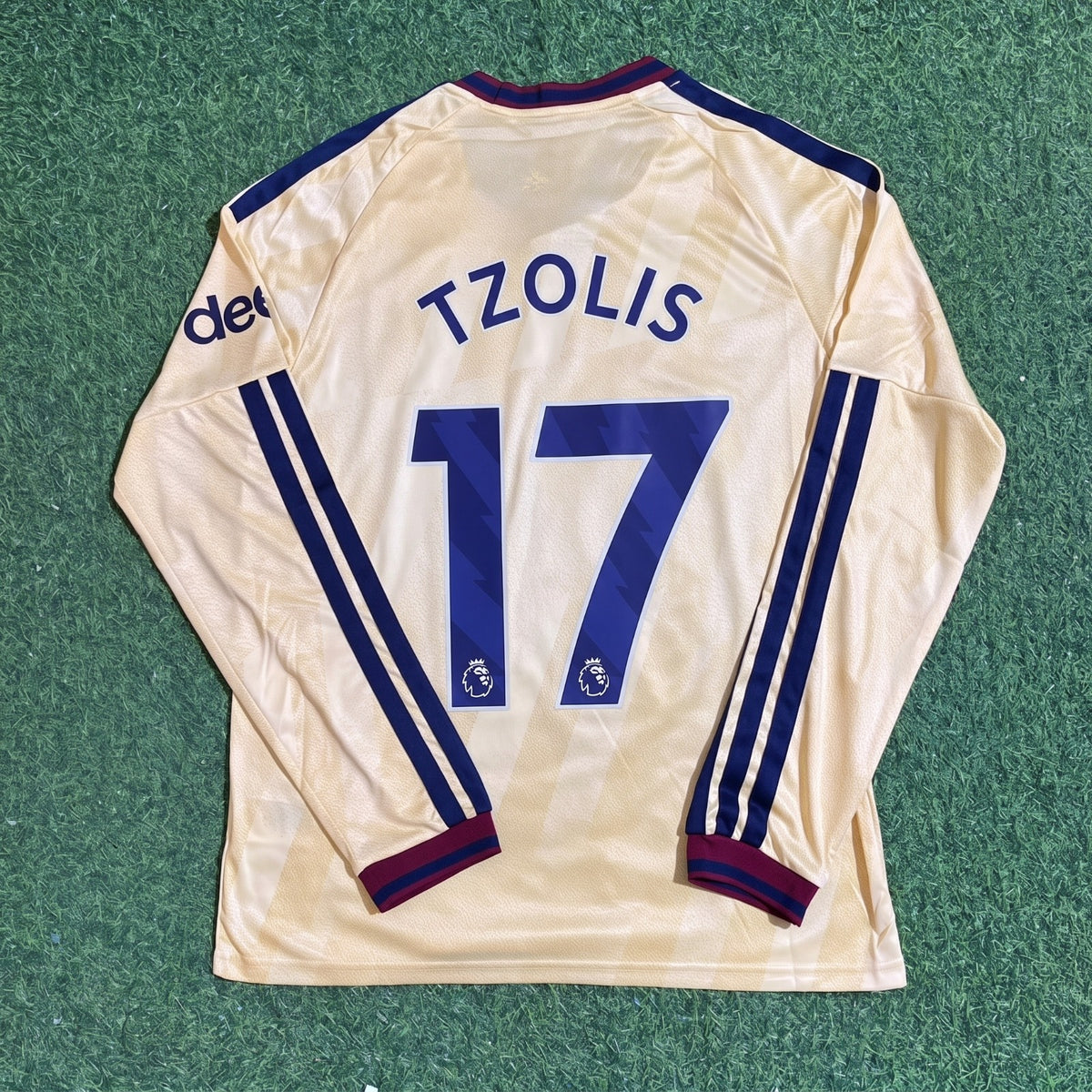 Christos Tzolis #17 Arsenal 2026 /2027 Third Long Sleeve Football Jersey