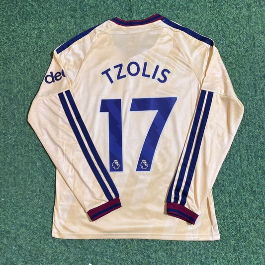 Christos Tzolis #17 Arsenal 2026 /2027 Third Long Sleeve Football Jersey