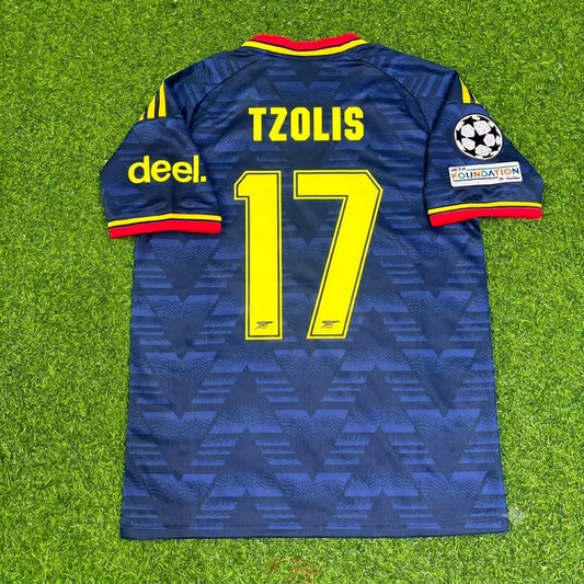 Christos Tzolis Arsenal Away 2027 Football Jersey Kit Soccer