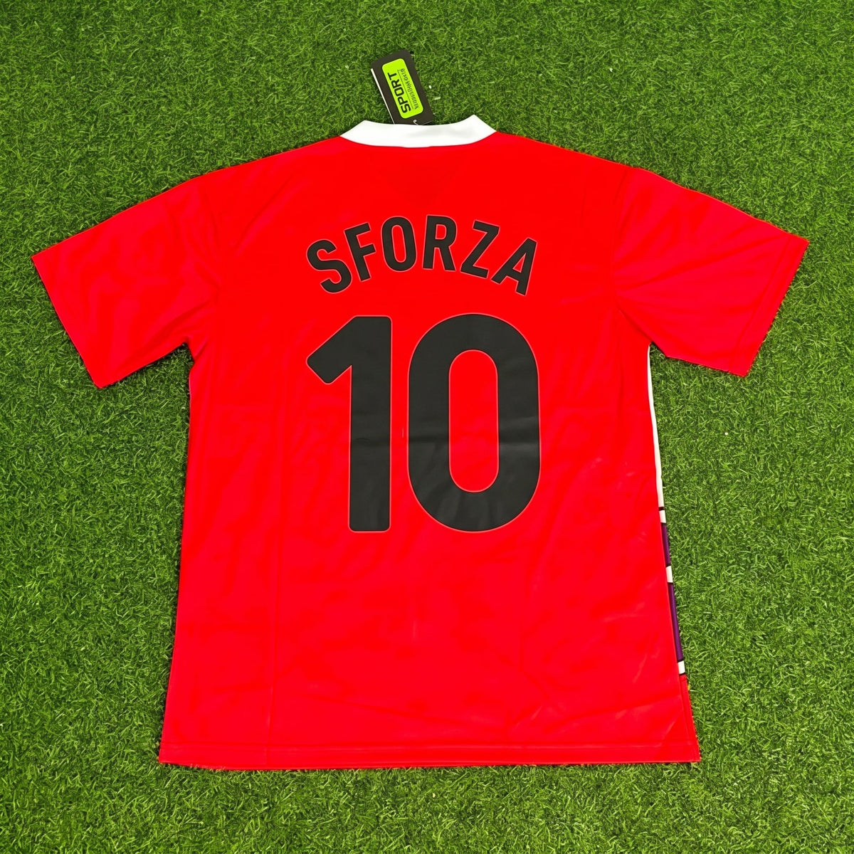 1. FC Kaiserslautern 1992 Ciriaco Sforza Saison Heim Retro Football Jersey
