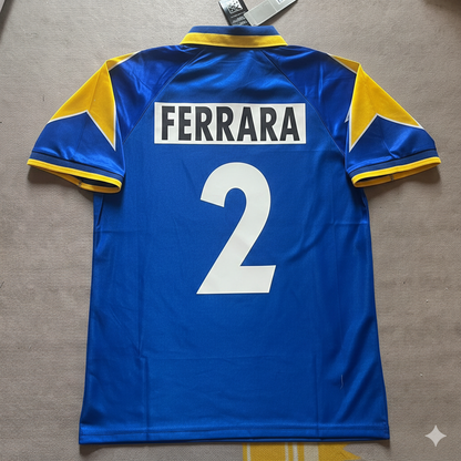 Ciro Ferrara 2 Juventus 1995 1997 Retro Football Jersey Kit