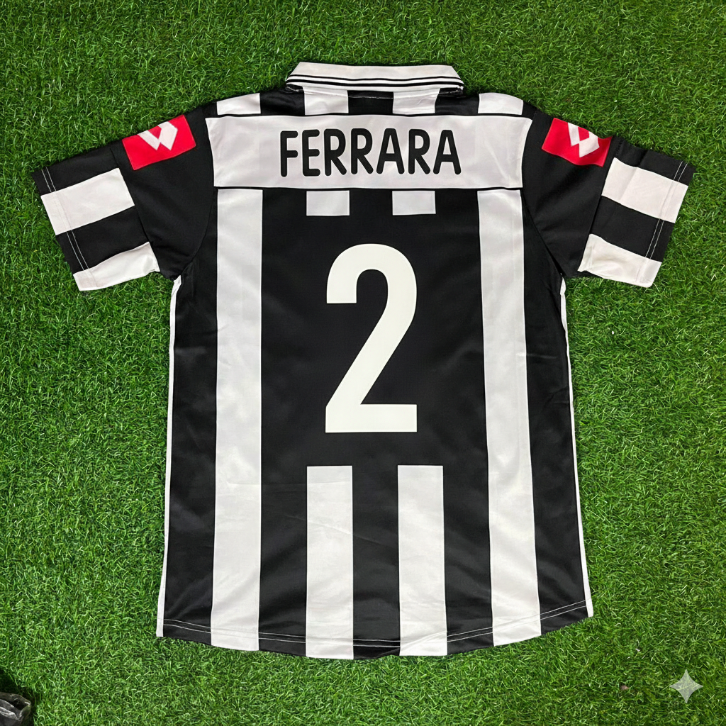 Ciro Ferrara Juventus 2001 2002 Season Retro Football Jersey