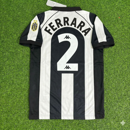 Ciro Ferrara 2 - Juventus Home 1997/1998 Retro Football Jersey Kit