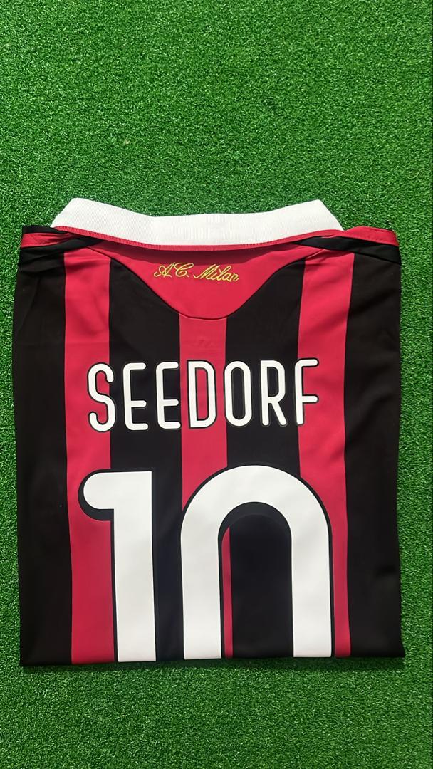 Clarence Seedorf #10 - AC Milan 2009 2010 Football Jersey Kit