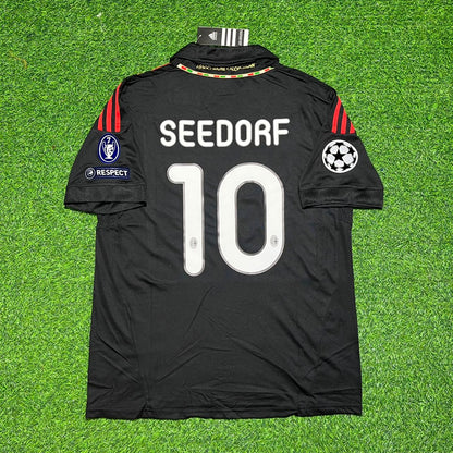 Clarence Seedorf 10 - Milan Third Kit 2011/12 Retro Football Jersey Kit