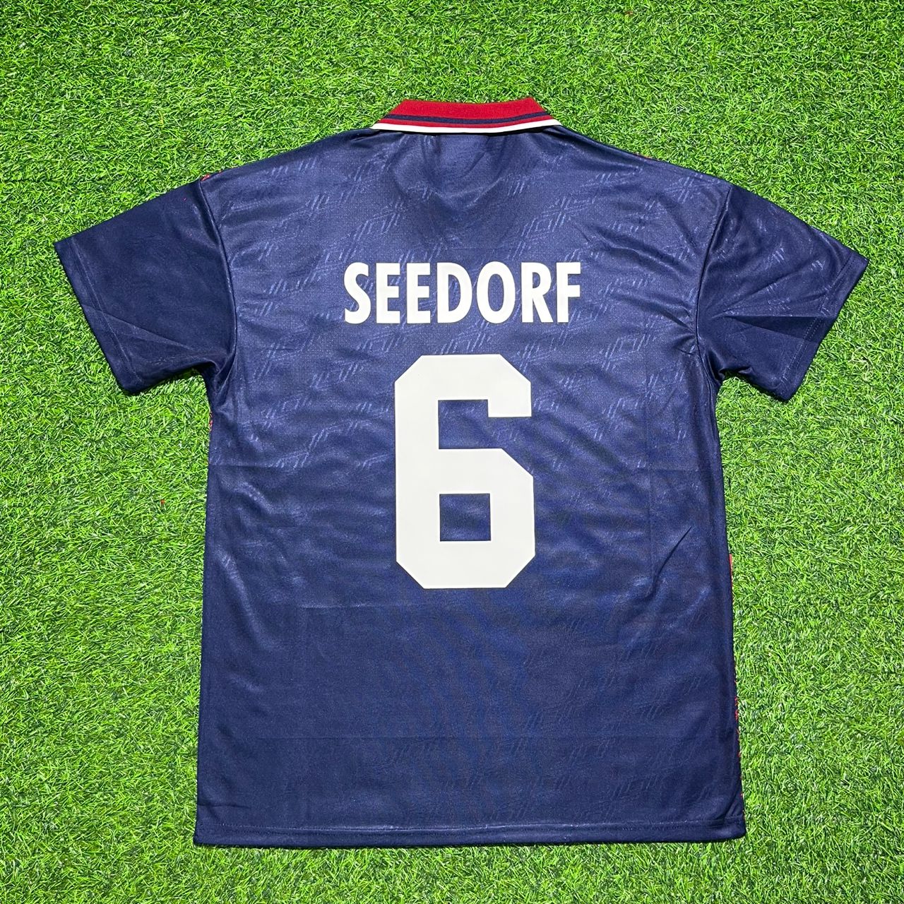 Clarence Seedorf #6 Ajax 1994 1995 Champions League Away Retro Football Jersey