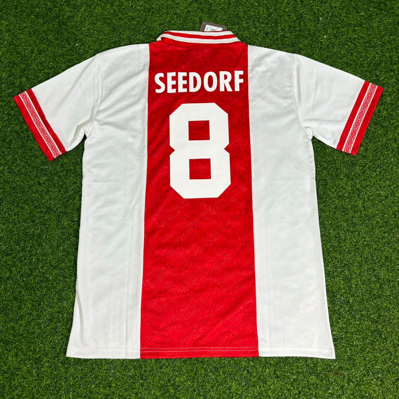 Clarence Seedorf #8 Ajax 1994/95 Home Retro Football Jersey Kit
