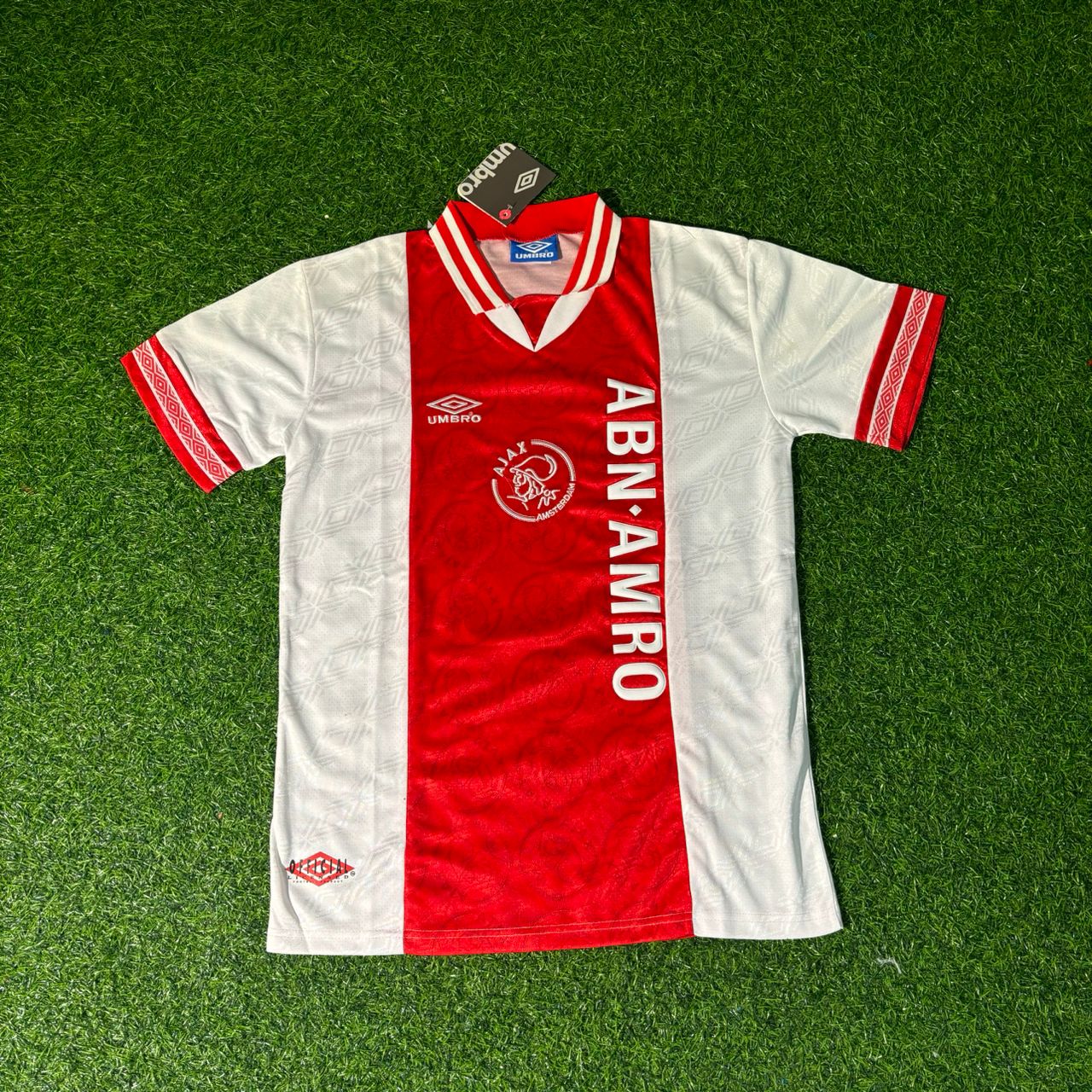 Clarence Seedorf #4 Ajax 1994/95 White Retro Football Jersey Kit