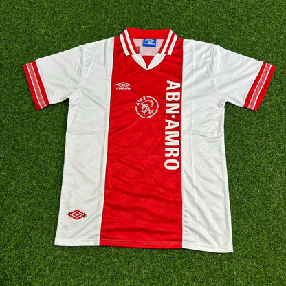 Clarence Seedorf Ajax Retro Golden Printing Football Jersey