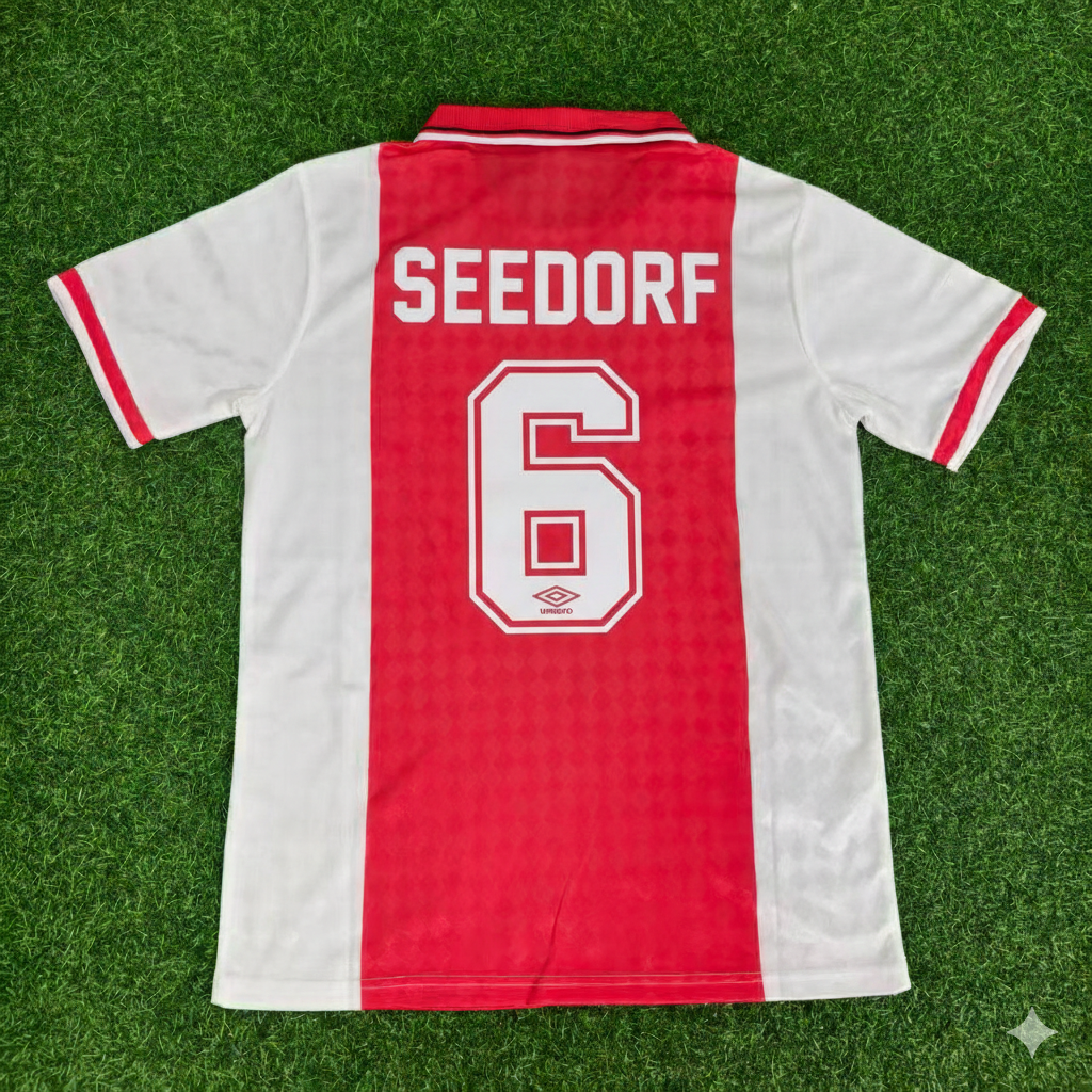 Clarence Seedorf AFC Ajax Retro Football Jersey Kit