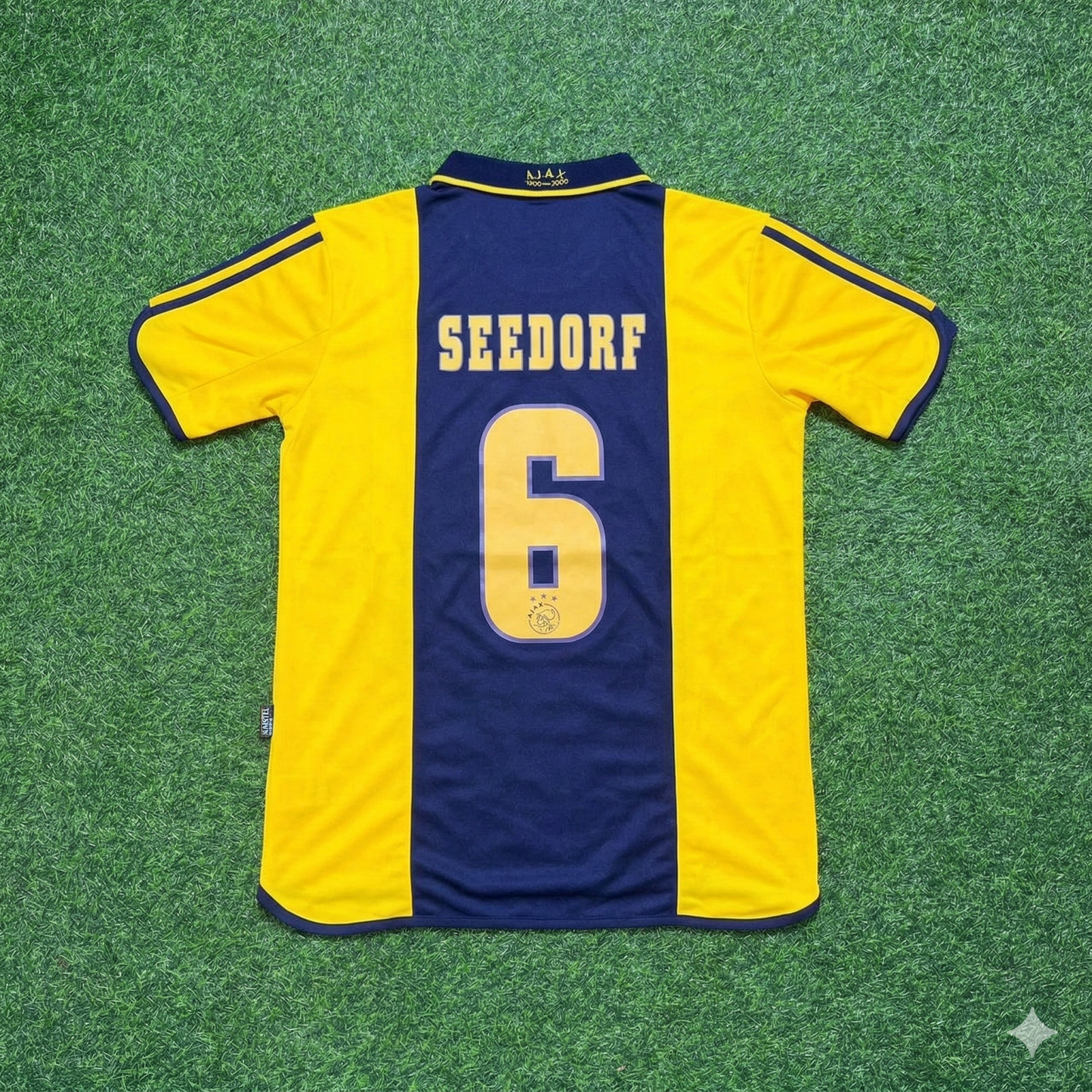 Clarence Seedorf Ajax Retro Yellow Football Jersey Kit