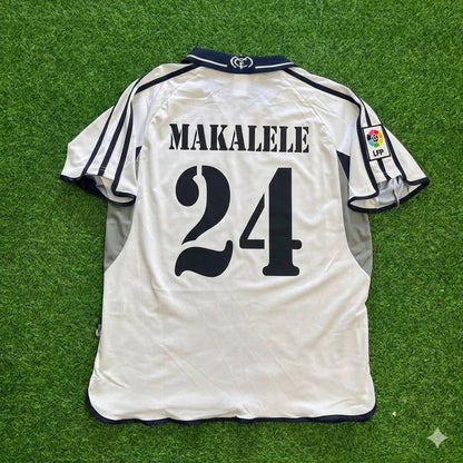 Claude Makélélé 24- Real 2000 Retro Football Jersey