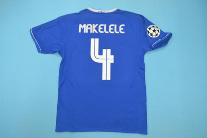 Claude Makelele Chelsea 2003 2005 Season Navy Retro Football Jersey Kit