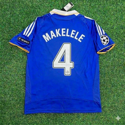 Claude Makélélé 4- Chelsea 2008 Champhions League Final Football Jersey