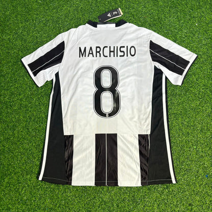Claudio Marchisio Juventus 2016/17 Home Retro Football Jersey Collection