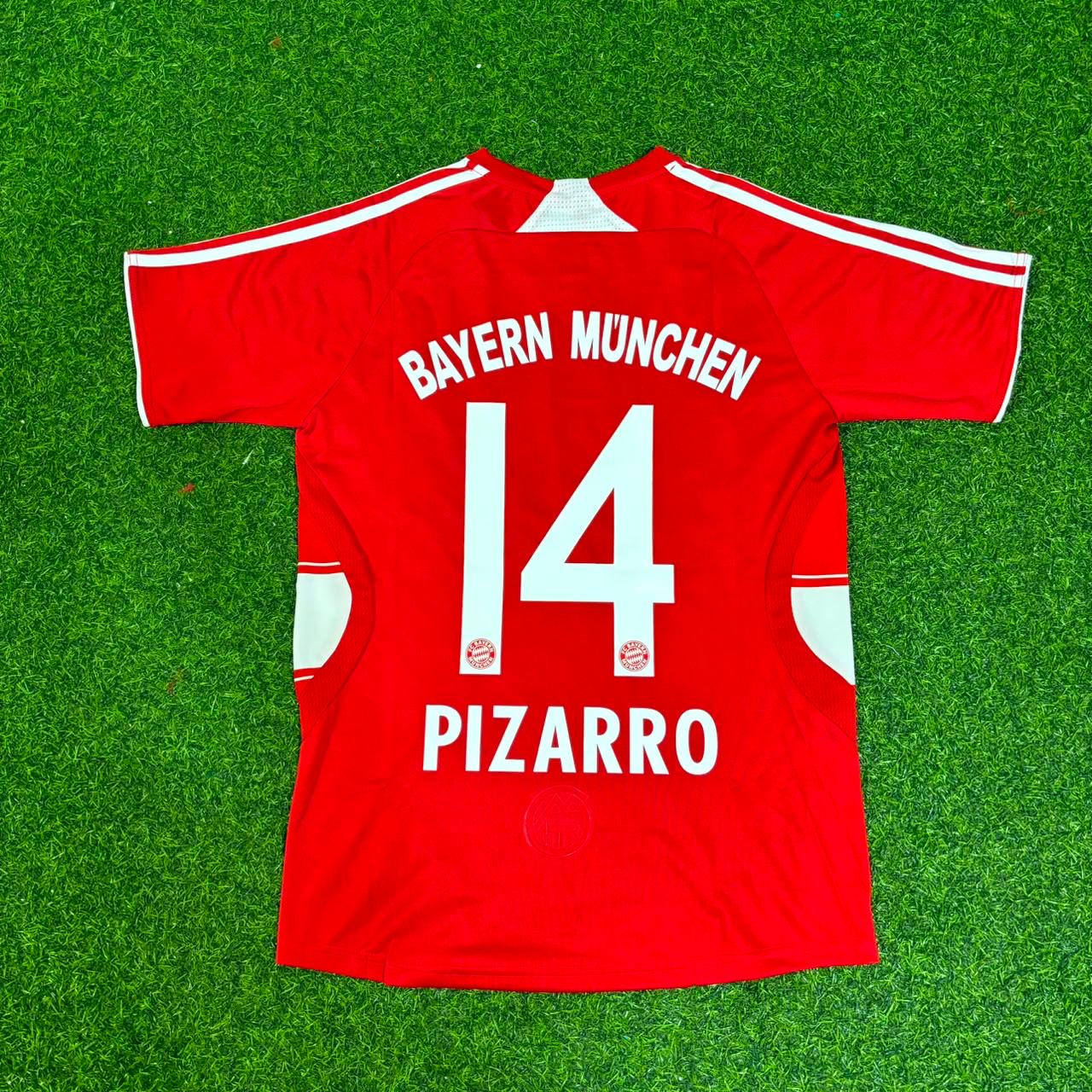 Claudio Pizarro Bayern Munich 2007 2009 Retro Football Jersey Kit