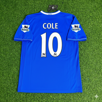 Joe Cole Chelsea 2003 2005 Season Home Navy Blue Retro Football Jersey
