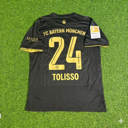 Corentin Tolisso Bayern Munich 2021-2022 Away Football Jersey Kit
