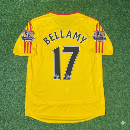 Craig Bellamy Liverpool 2006/2007 Yellow Retro Football Jersey Collection
