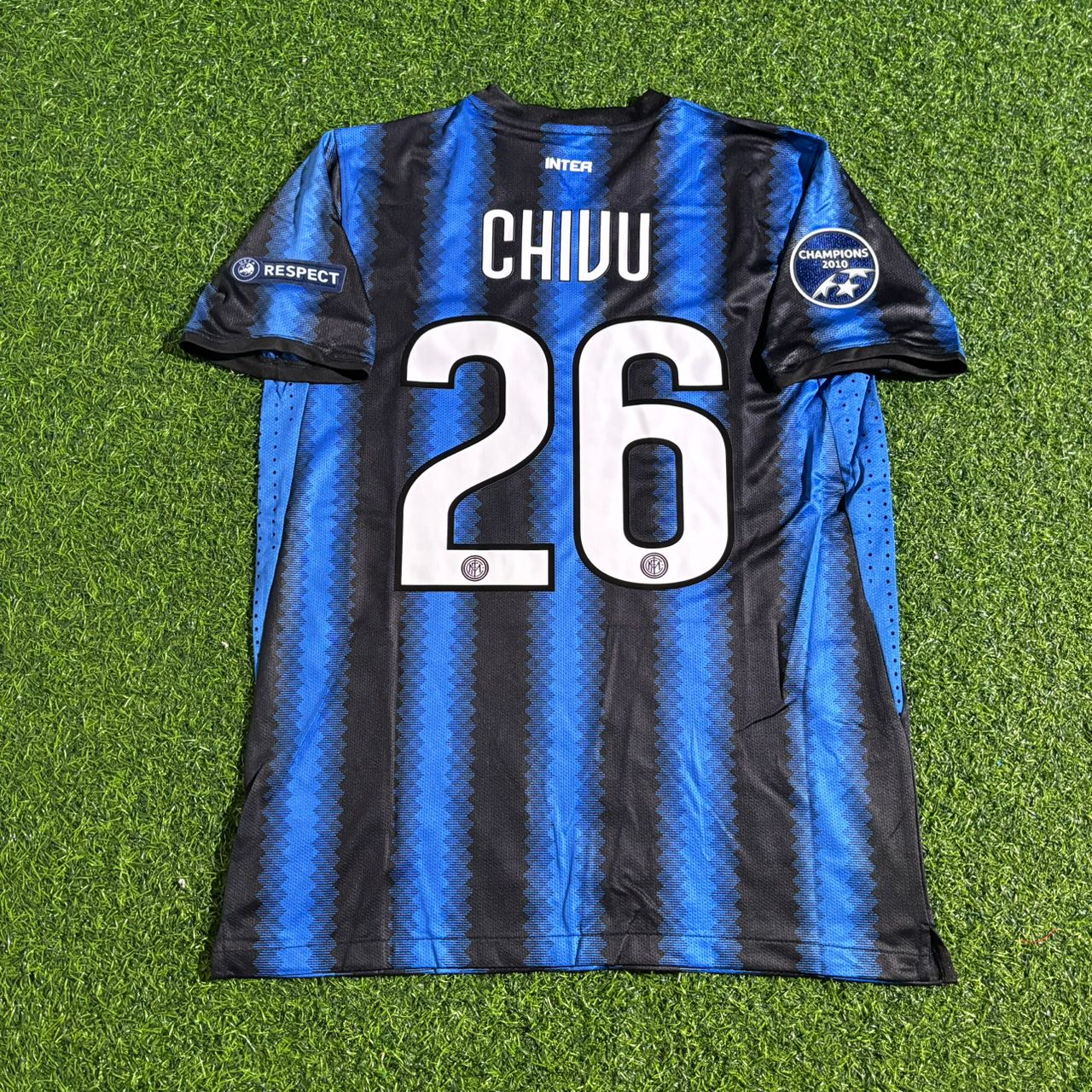 Cristian Chivu Inter 2011-2012 Football Jersey Kit