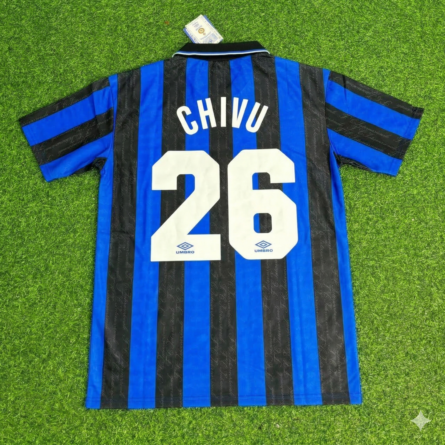 Cristian Chivu Inter Home Retro Football Jersey Kit