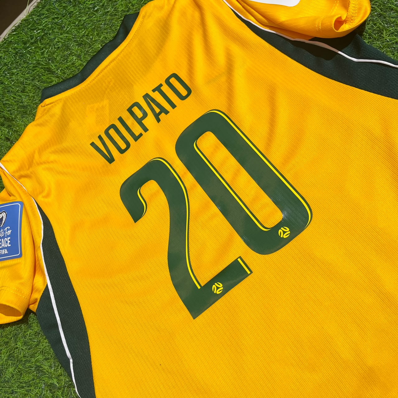 Australia World Cup 2026 Cristian Volpato Kids Football Jersey