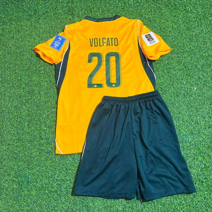 Australia World Cup 2026 Cristian Volpato Kids Football Jersey