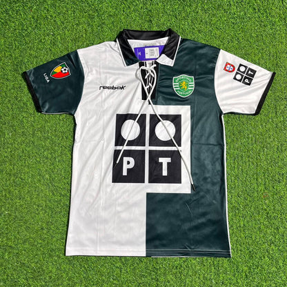 Sporting CP 2002-2003 Cristiano Ronaldo Debut Retro Football Jersey