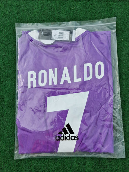 Cristiano Ronaldo 7 - Real Final 2017 Long Sleeve Football Jersey Kit