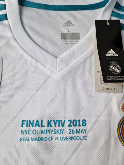 Cristiano Ronaldo 7 - Madrid 2018 Champions League Final Long Sleeve Football Jersey Kit
