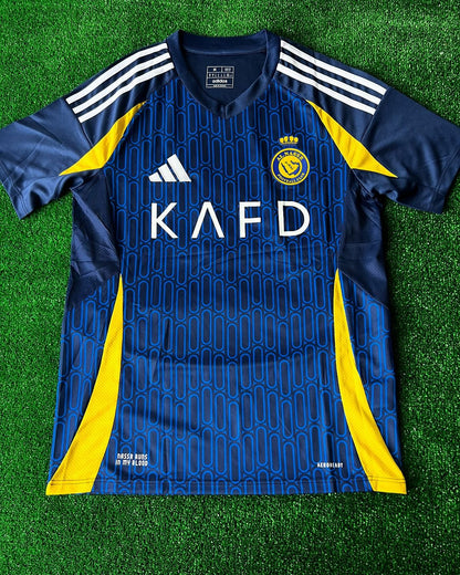 Maillot de foot de Cristiano Ronaldo #cr7 Al Nassr, nouvelle saison 2025, championnat saoudien.
