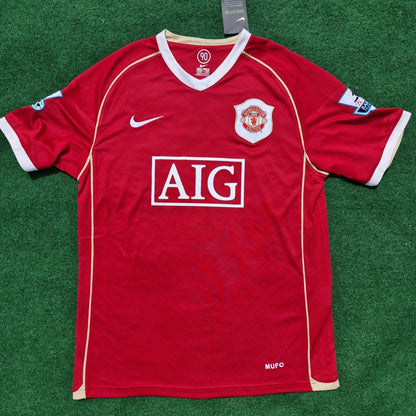 Cristiano Ronaldo #cr7 Manchester United 2006/07 Football Jersey Kit
