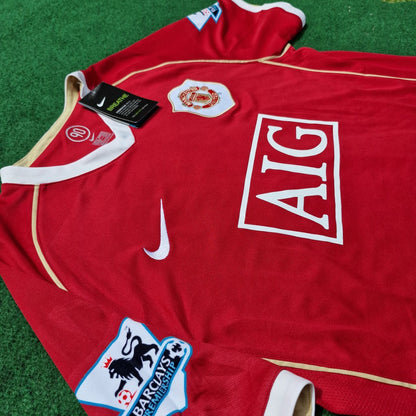 Cristiano Ronaldo #cr7 Manchester United 2006/07 Football Jersey Kit