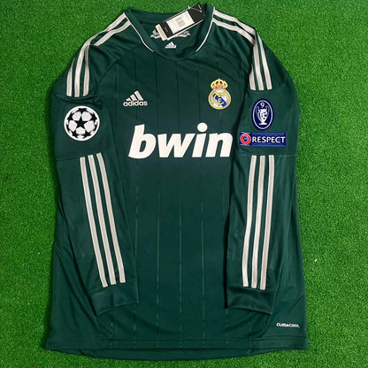 Cristiano Ronaldo CR7 Real Madrid 2012 - 2013 Champions League Long Sleeve Football Jersey Kit