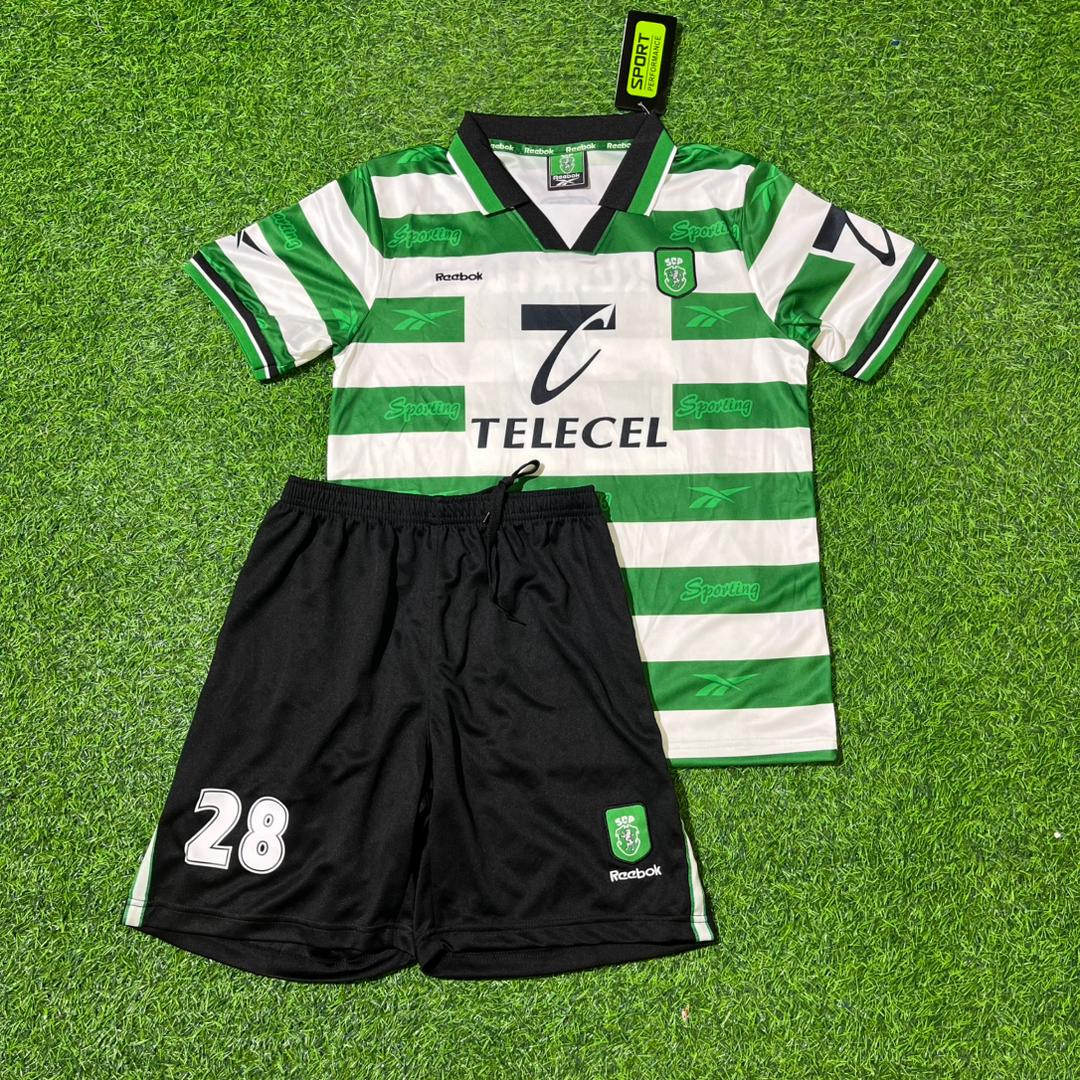 Cristiano Ronaldo First Football Team Sporting CP Lisbon Football Jersey Collection