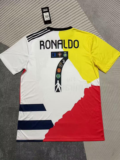 Cristiano Ronaldo #cr7 GOAT Combo All Teams Special Football Jersey