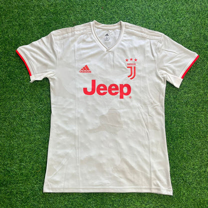 Cristiano Ronaldo Juventus 2019 2020 White Retro Football Jersey Kit