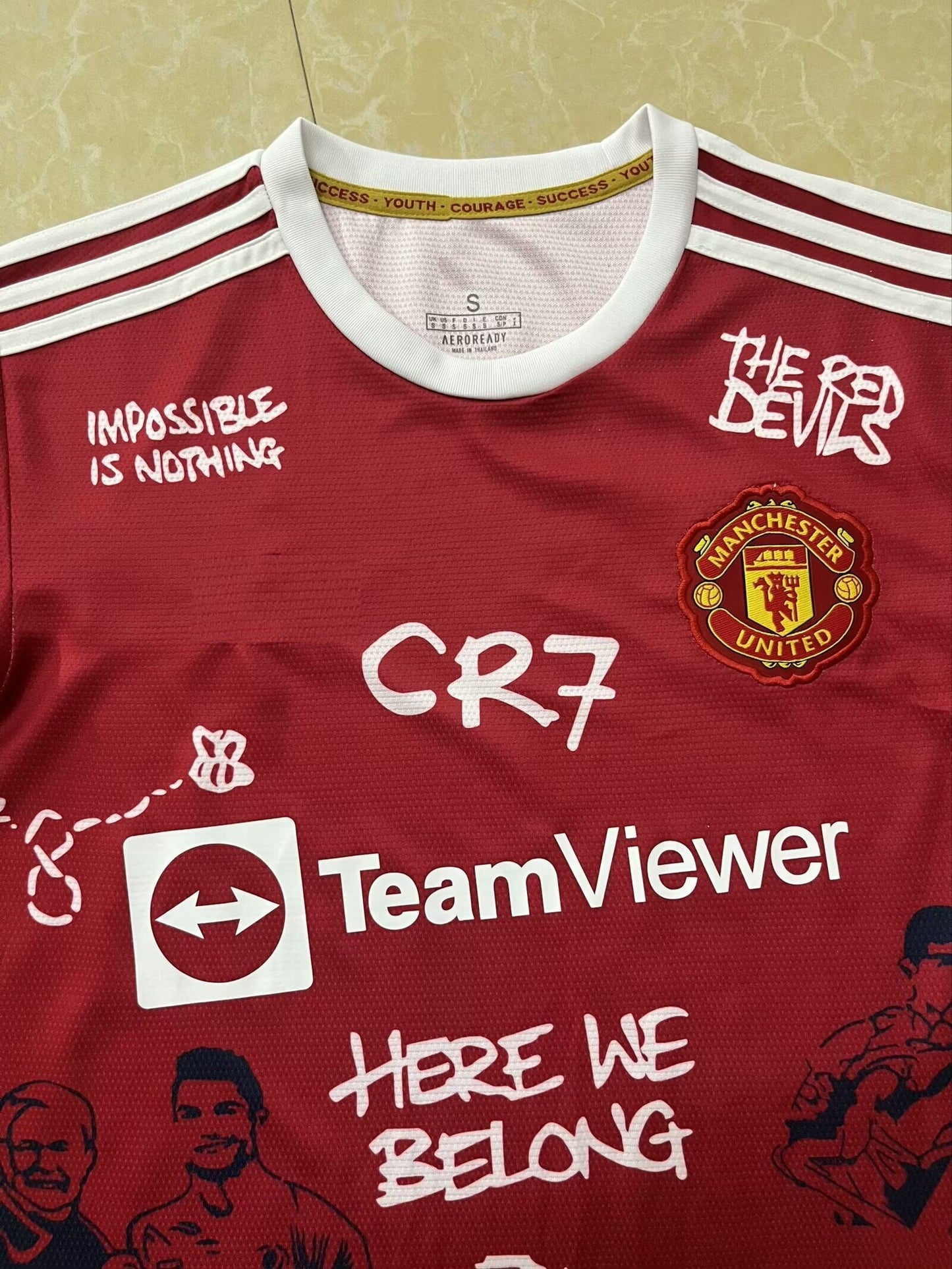 Cristiano Ronaldo Legend Manchester United Special Football Jersey Kit