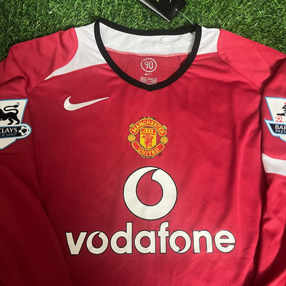 Cristiano Ronaldo Manchester United 2005 EPL Retro Football Jersey Kit