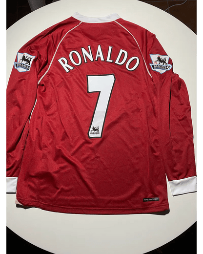 Cristiano Ronaldo Manchester United 2007 Football Jersey Kit