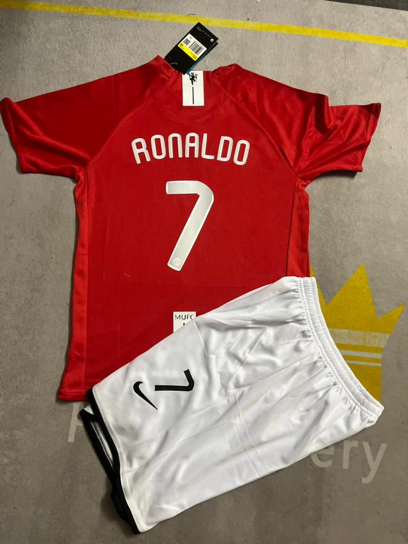 Cristiano Ronaldo Manchester United 2008 Final Kids Football