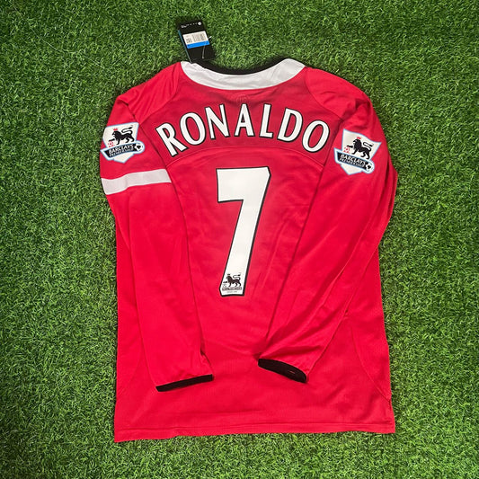 Cristiano Ronaldo Manchester United 2005 EPL Patch Retro Kit Jersey Trikot Maillot