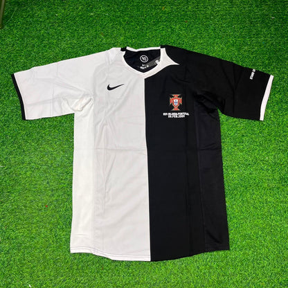 Cristiano Ronaldo Portugal 2005 Special White and Black Retro Football Jersey Collection