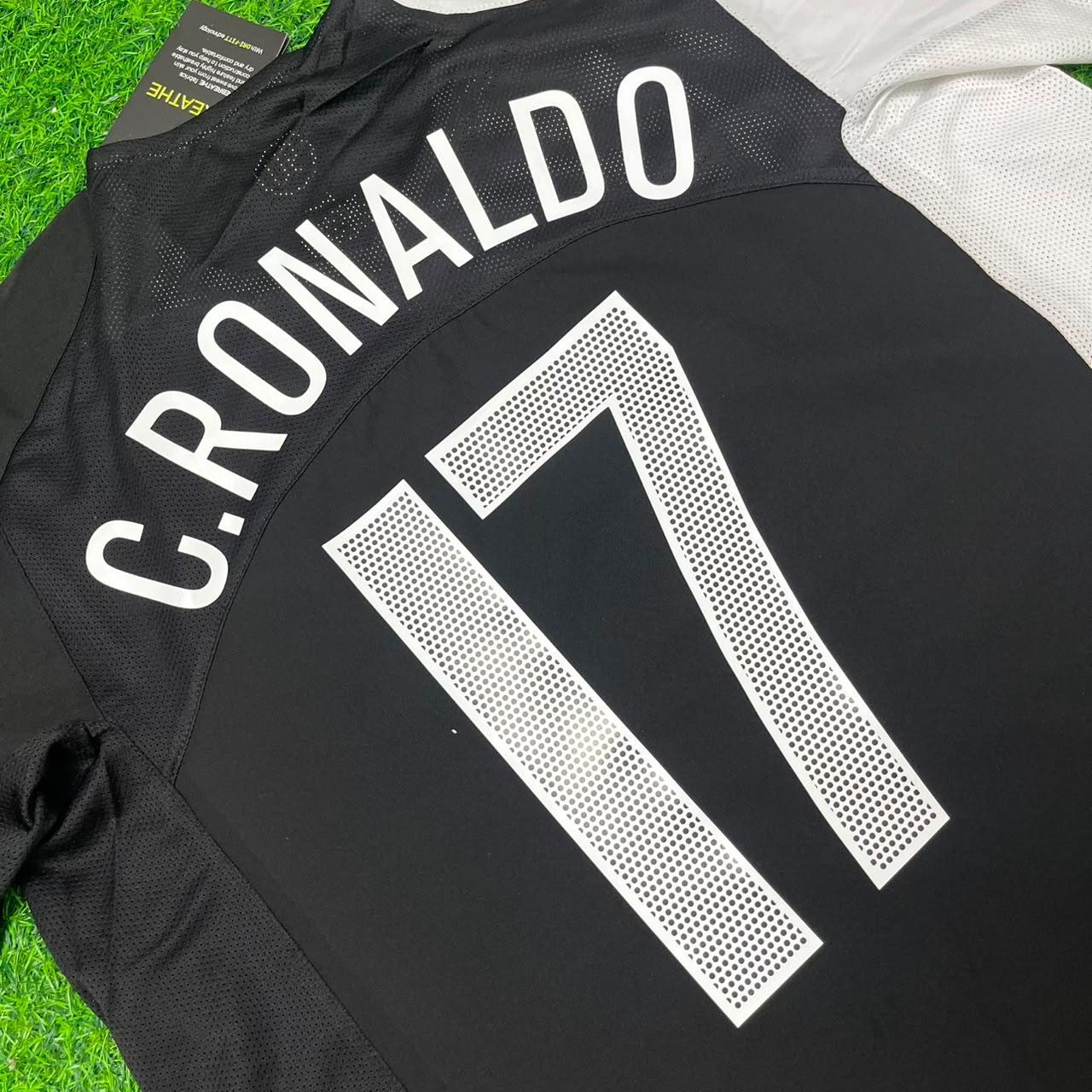 Cristiano Ronaldo Portugal 2005 Special White and Black Retro Football Jersey Collection