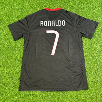 Cristiano Ronaldo Portugal 2014-2015 Black Retro Football Jersey Kit