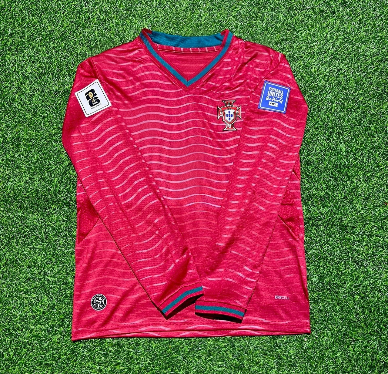 Portugal 2026 Red Home Long Sleeve Football Jersey