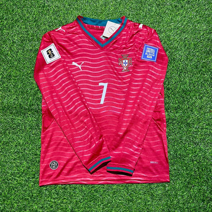 Cristiano Ronaldo Portugal 2026 World Cup Red Long Sleeve Jersey