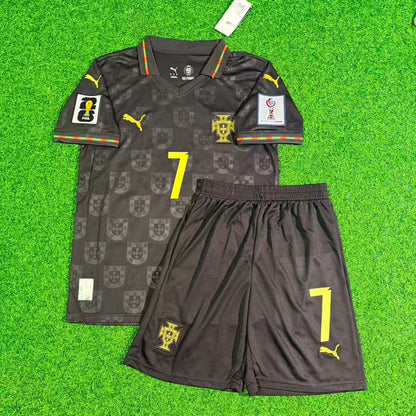 Portugal World Cup 2026 Cristiano Ronaldo Kids Football Jersey